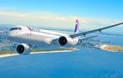 Primeiros Embraer E195 da Latam serão destinados ao Brasil