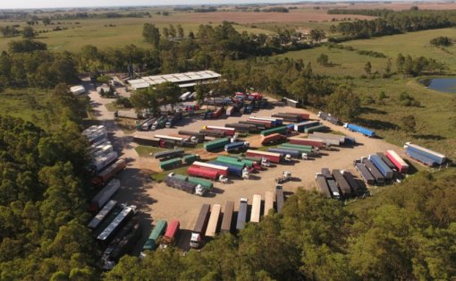 Cresce movimento de caminhões nos portos de fronteira da Multilog