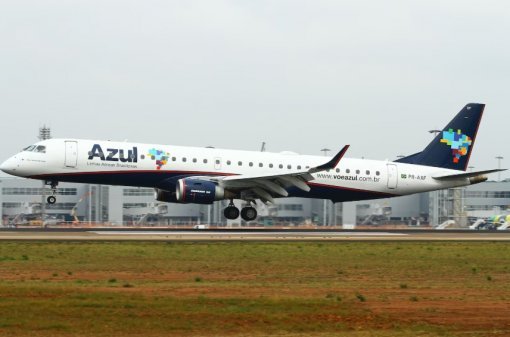 Azul completa 15 anos de operação no Galeão (RJ)