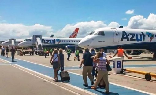 Azul registra recorde histórico de passageiros em janeiro