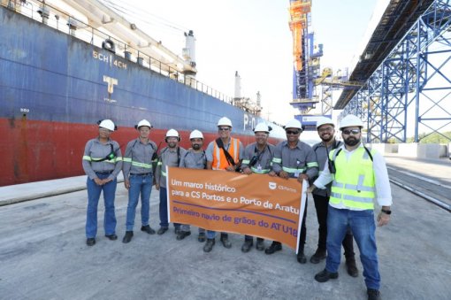 Porto de Aratu-Candeias (BA) inicia operação de granéis vegetais