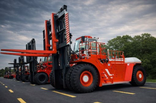 Brasil recebe 1ª empilhadeira de 70 toneladas para atender portos