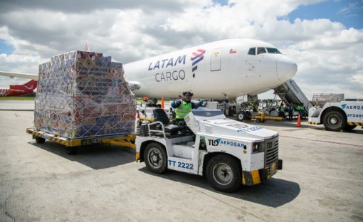 Latam possui 30% do mercado de carga aérea na América do Sul