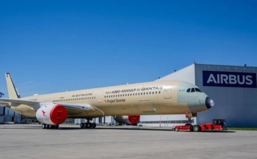 Qantas apresenta seu primeiro Airbus A350 de ultralongo alcance