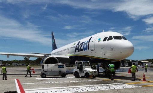 Azul registra melhor março da história em fretamentos