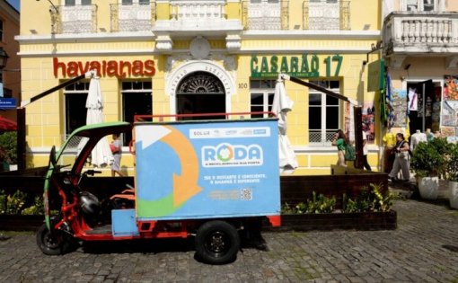 Projeto Roda soma 62 t de recicláveis coletadas em Salvador