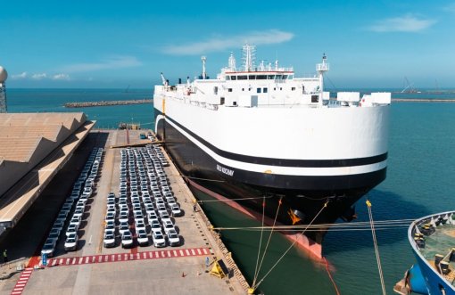 Portocel faz primeira operação com GWM: 4.300 veículos
