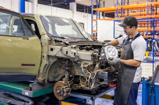 Stellantis transforma sucata em peças para reutilização