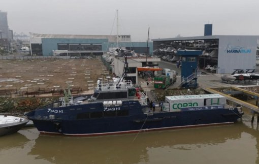 Barco movido a hidrogênio avança para etapa decisiva em SC