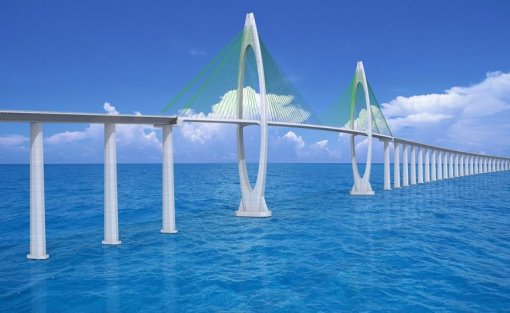 Ponte Salvador-Itaparica amplia vão central para 682 metros