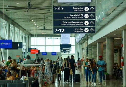 Fluxo de passageiros no Aeroporto de Natal sobe 18%