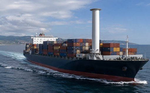 Maersk testará vela rotativa em navio porta-contêineres