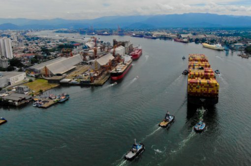 Porto de Santos tem o melhor agosto em movimentação de contêiner