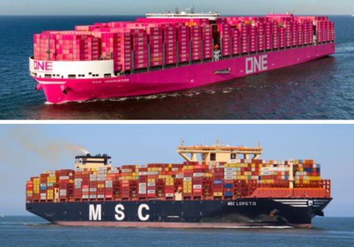MSC e ONE manterão o serviço Ipanema entre Ásia e América do Sul