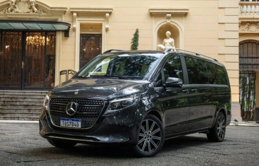 Mercedes-Benz lança modelo de luxo no Brasil com sete lugares